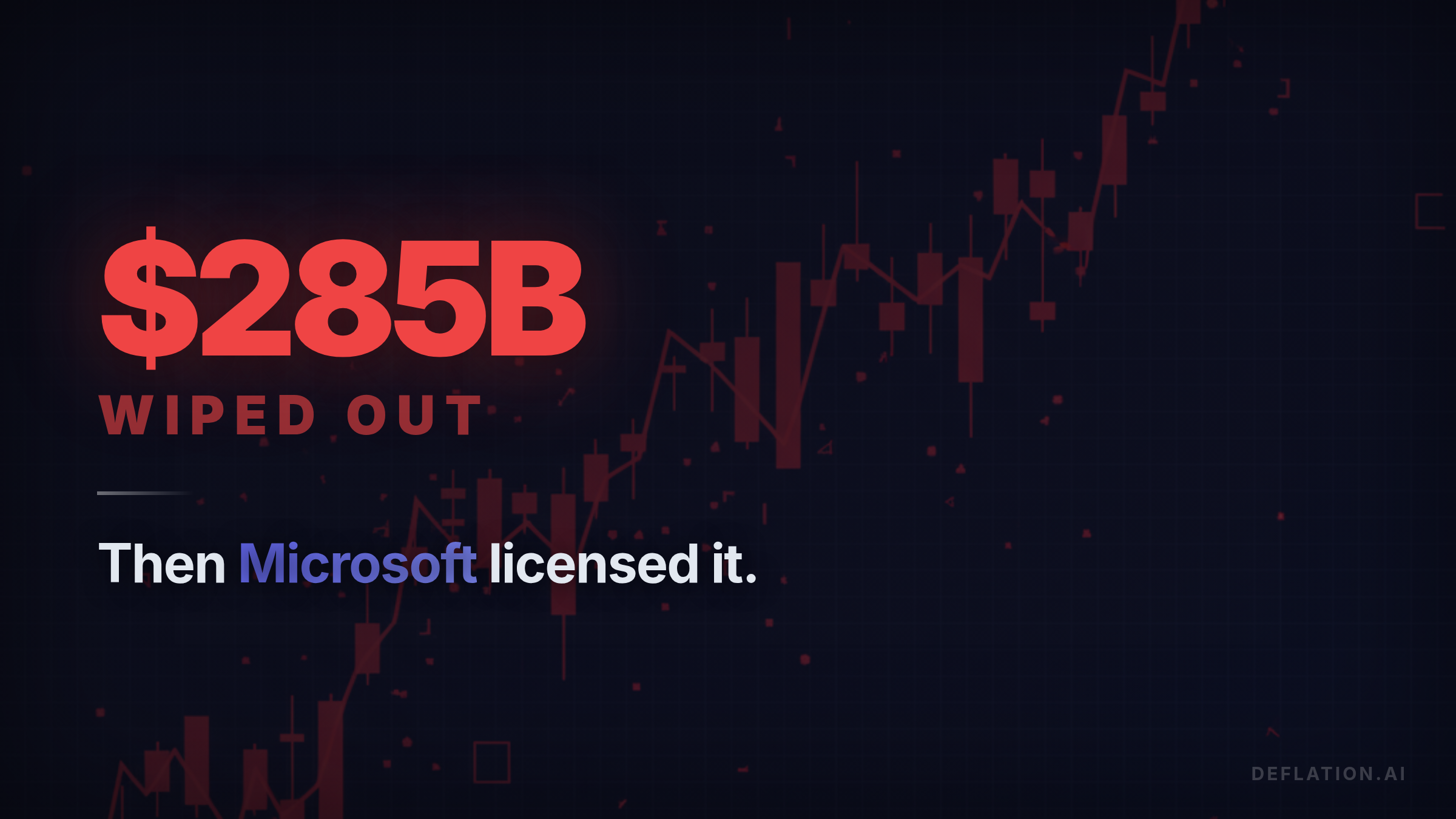 $285 billion wiped from software stocks — the SaaSpocalypse